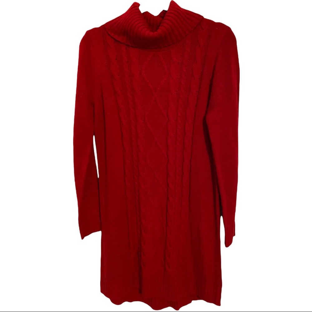 IZ sweater dress size L color red - Picture 3 of 8